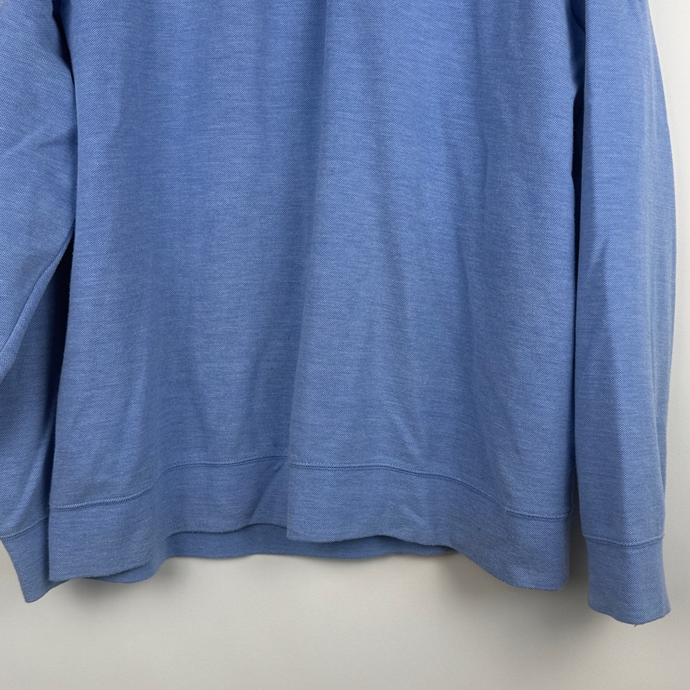 Vineyard Vines Men’s Blue Shep Shirt Quarter Zip Pullover Lightweight Size XL - Picture 3 of 11